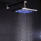 Detachable Brass 8 Inch LED Rain Shower